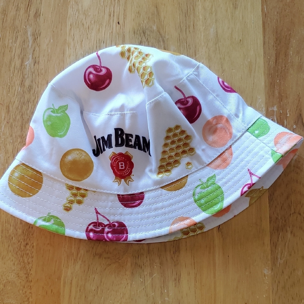 Jim Beam Fruit Pattern Bucket Hat 2024 one size fits all